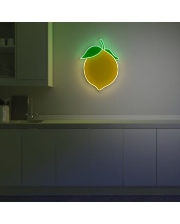 Lemon Neon Sign for Refreshing and Fun Decor