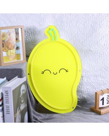 Mango Neon Sign for Refreshing and Fun Decor