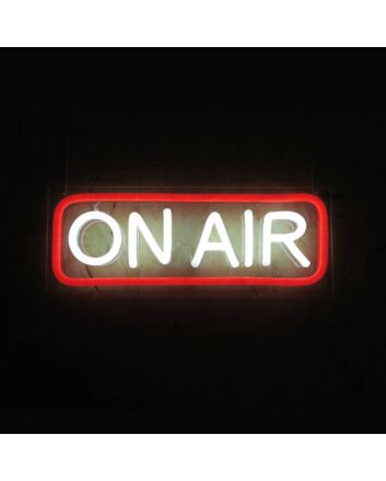 On Air Neon Sign for Studios and Broadcasting Spaces