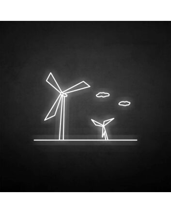 &#39;Windmill&#39; neon sign