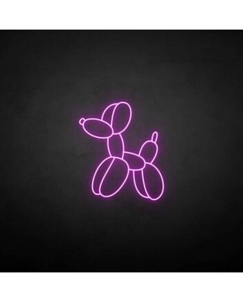 &#39;Balloon dog&#39; neon sign