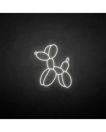 &#39;Balloon dog&#39; neon sign