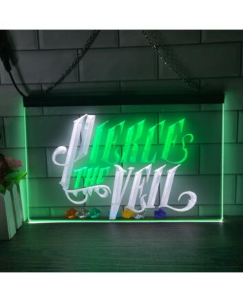 Pierce The Veil Dual LED Neon Sign for Music Fans