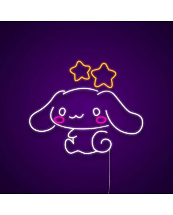 Cinnamoroll Neon Sign for Cute and Playful Spaces