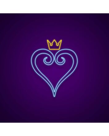 Kingdom Hearts Neon Sign for Game Fans