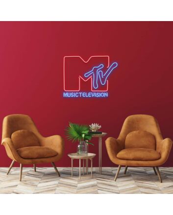 MTV Neon Sign for Music Lovers