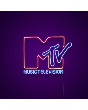 MTV Neon Sign for Music Lovers