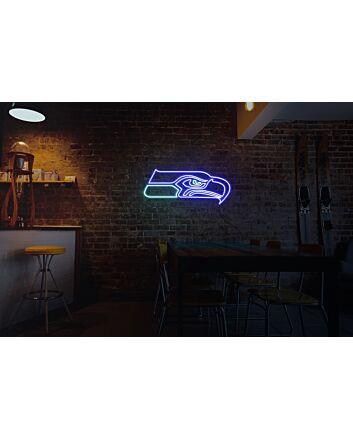 Seattle Seahawks Neon Sign for Sports Fans