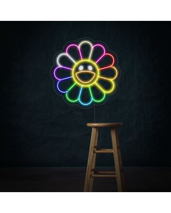 Sun Flower By Tm Neon Sign for Floral and Elegant Decor