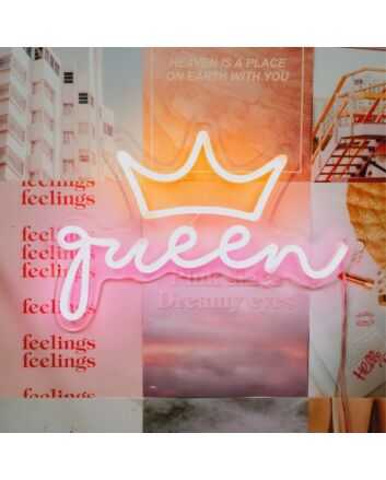 Queen Neon Sign for Empowering and Bold Spaces