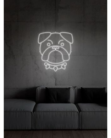 Bulldog Neon Sign for Pet Lovers