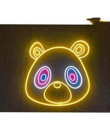 Graduation Bear Kanye Melody Neon Sign for Graduation and Celebratory Spaces