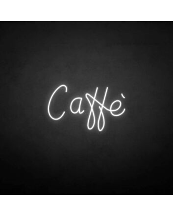 Caffè&#39; neon sign