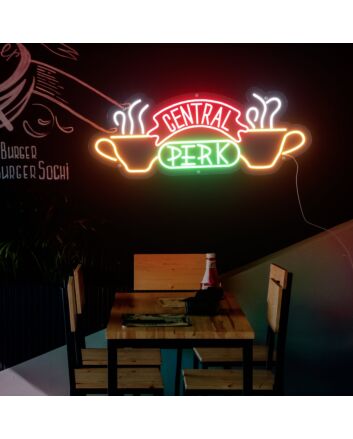 Central Perk Neon Sign for Friends TV Show Fans