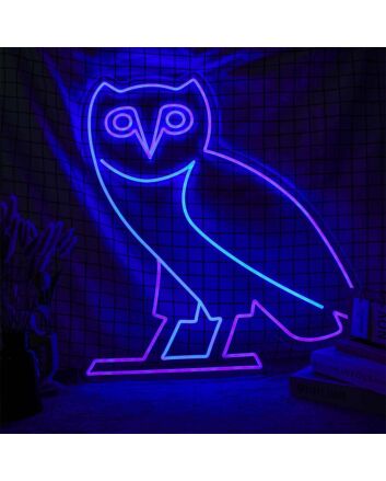 Drake Octobers Very Own Owl Neon Sign for Music Fans