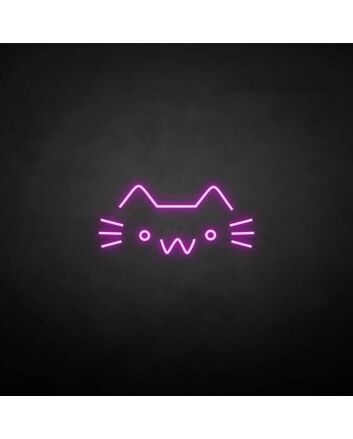 &#39;Cat&#39; neon sign