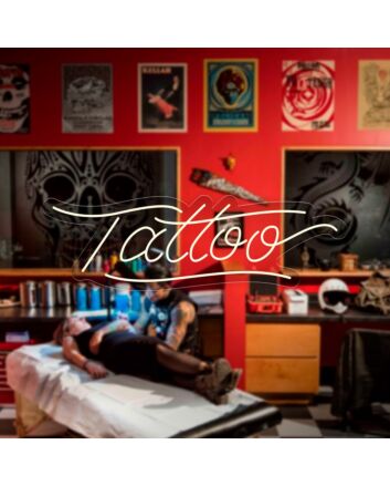 Tattoo Neon Sign for Tattoo Studios