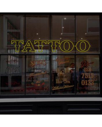 Tattoos Neon Sign For Wall for Tattoo Studios