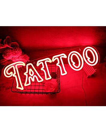 Vinray TATTOO LED Neon Sign for Tattoo Studios