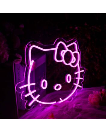 Hello Kitty Neon Sign for Fun and Playful Spaces