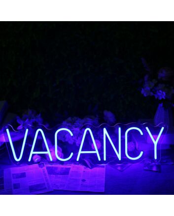 VACANCY Neon Sign for Hotels and Hospitality Spaces