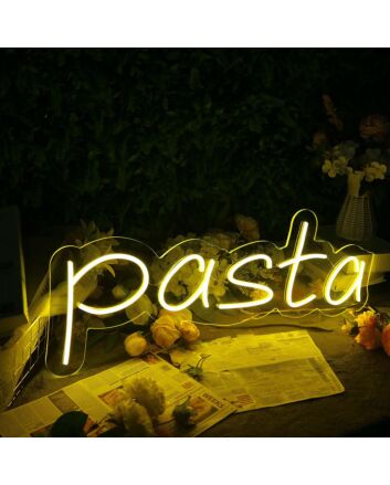 Pasta Neon LED Sign for Italian Restaurants and Cafes