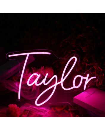 Taylor LED Neon Sign for Personalized Decor