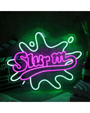 Slurm Neon Sign for Futurama Fans
