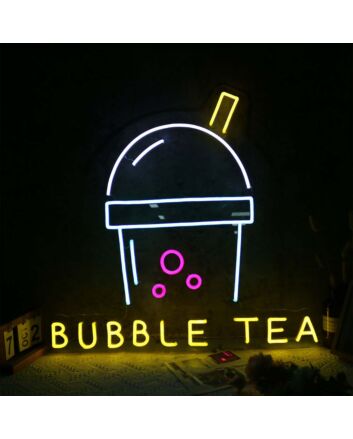 Bubble Tea Neon Sign for Refreshing and Fun Spaces
