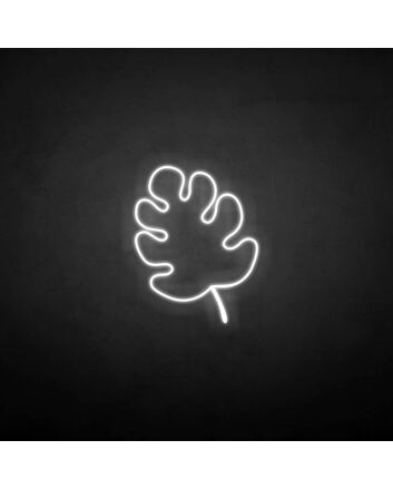 Monstera&#39; neon sign