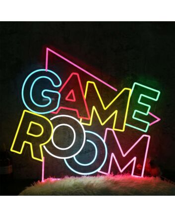 GAME ROOM Custom Neon Sign for Gaming and Fun Spaces