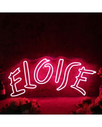 Eloise Red Name Neon Sign for Personalized Decor