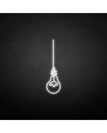 &#39;Bulb&#39; neon sign