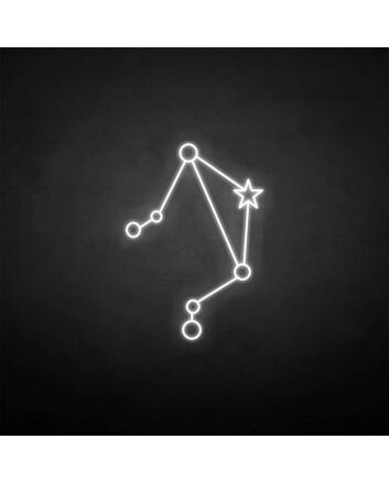 &#39;Libra&#39; neon sign