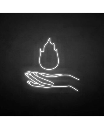 Fire&#39; neon sign
