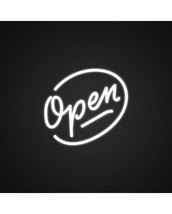Open Neon Sign for Businesses and Shops