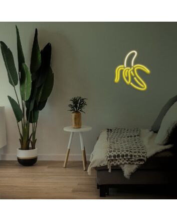 Banana Neon Sign for Fun and Whimsical Decor