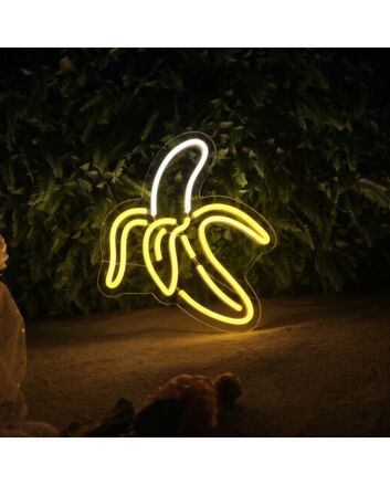 Banana Neon Sign for Fun and Whimsical Decor