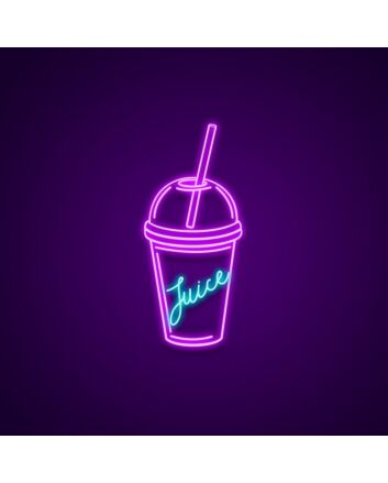 Juice Bar Neon Sign for Refreshing and Fun Spaces