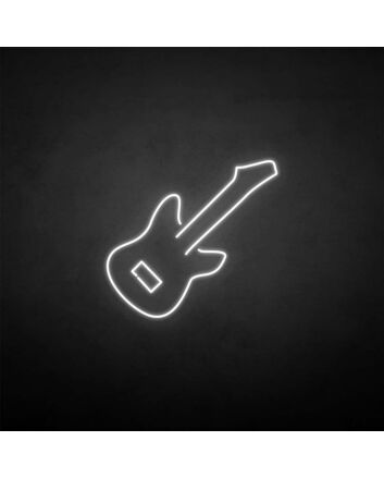 &#39;Guitar&#39; neon sign