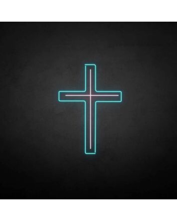 &#39;Crucifix&#39; neon sign