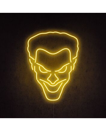 Joker Neon Sign perfect for comic book and pop culture fans