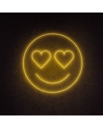 Love Eyes Neon Sign for artistic and romantic decor