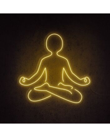 Meditate Neon Sign perfect for yoga and meditation rooms