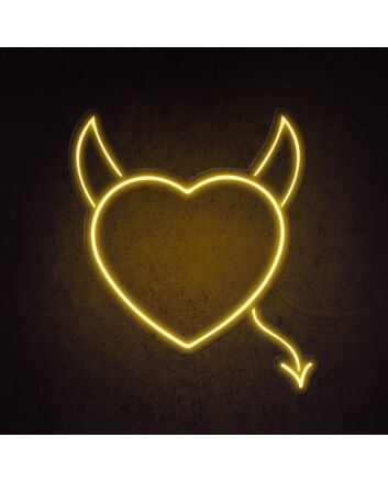 Naughty Love Neon Sign for bold and playful settings