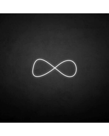 &#39;Infinity&#39; neon sign