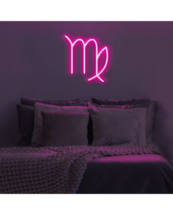 Virgo Horoscope Neon Sign V2 for zodiac enthusiasts