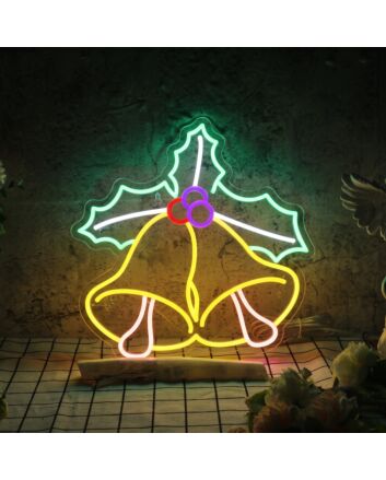 Bell Neon Sign adds a charming touch to any room