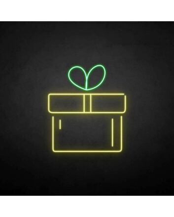 &#39;Gift&#39; neon sign