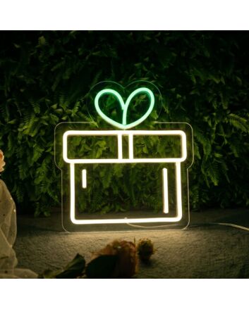 &#39;Gift&#39; neon sign